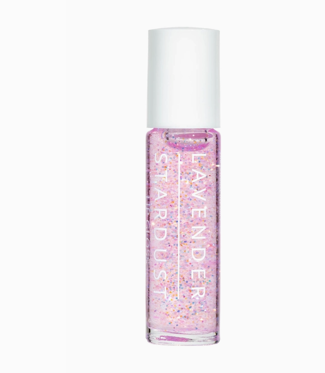 Rose Glitter Lip Gloss