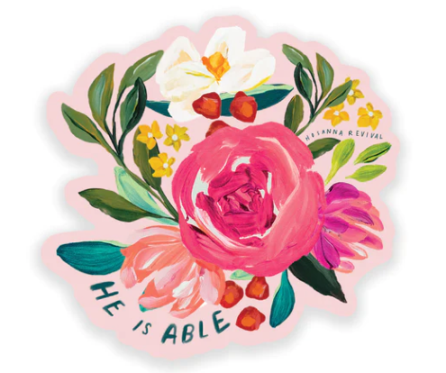 He is Able Sticker