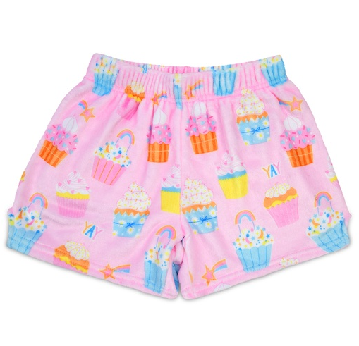 Cupcake Party Plush Shorts