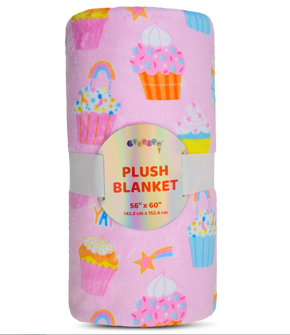Cupcake Party Plush Blanket