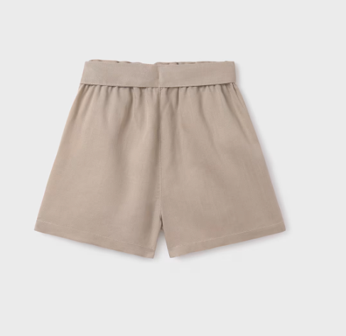 Tan Belted Shorts | 6268