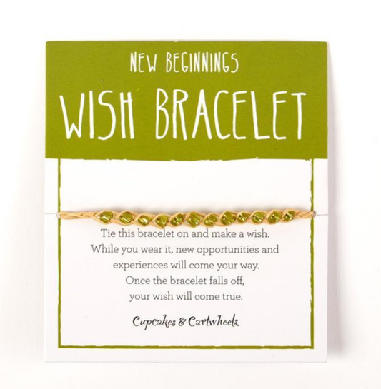 New Beginnings Wish Bracelet