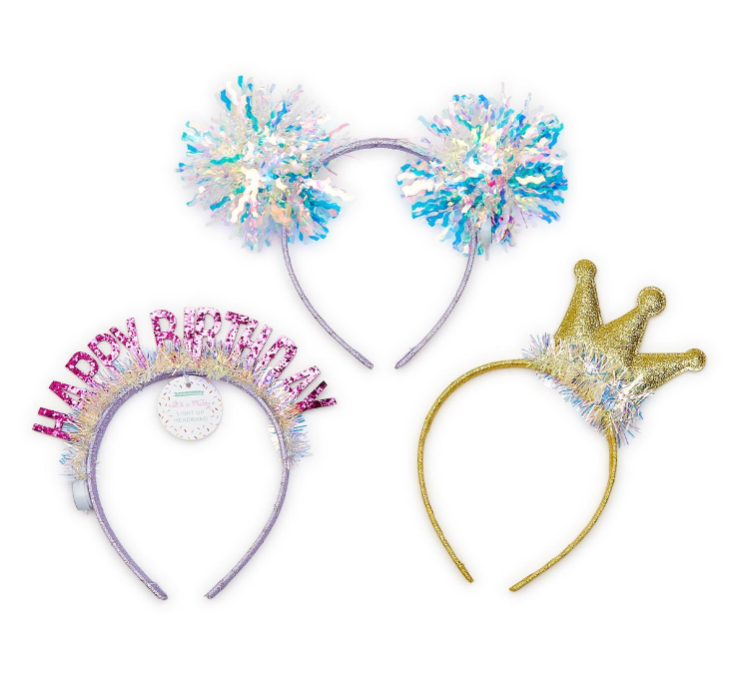 Light Up Pom Pom Headband