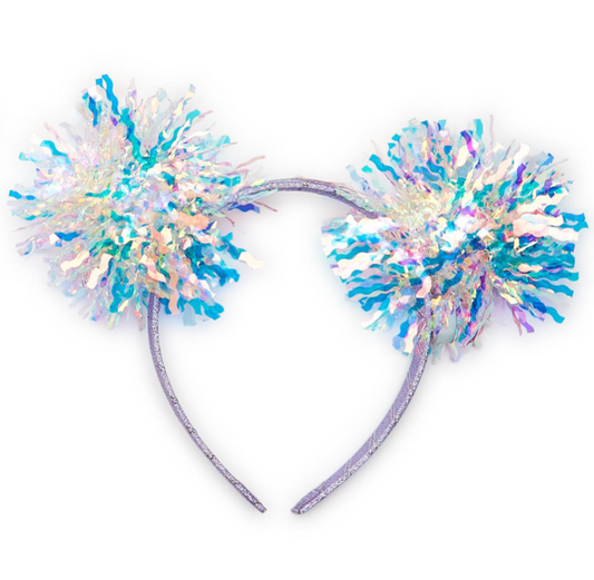 Light Up Pom Pom Headband