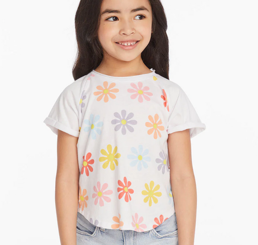 White All Over Flower TShirt