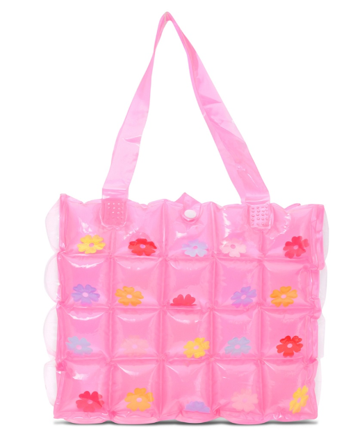 Pink Bubble Tote Bag