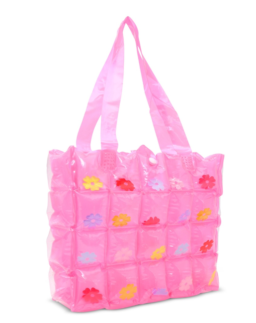 Pink Bubble Tote Bag