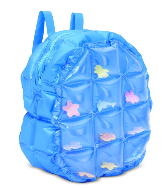 Blue Bubble Backpack