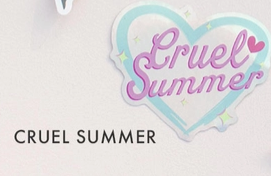 TS Cruel Summer Sticker