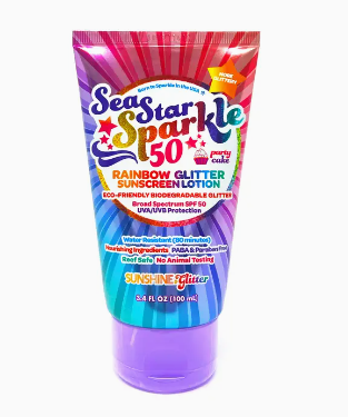 mermaid Party Sparkle Sunscreen