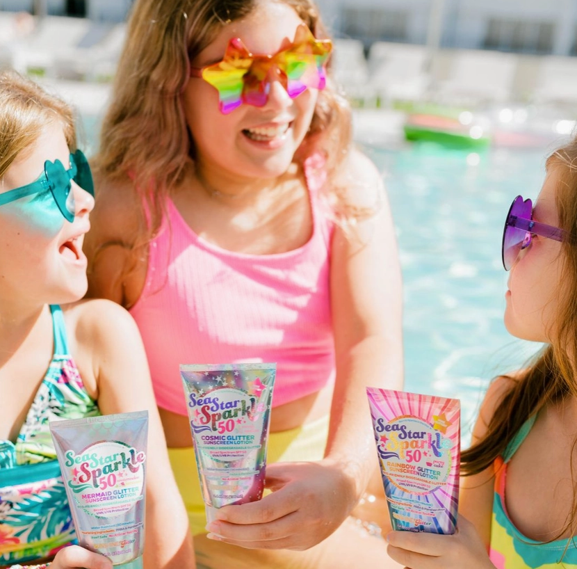 mermaid Party Sparkle Sunscreen