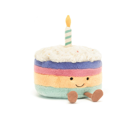 Amuesable Rainbow Birthday Cake