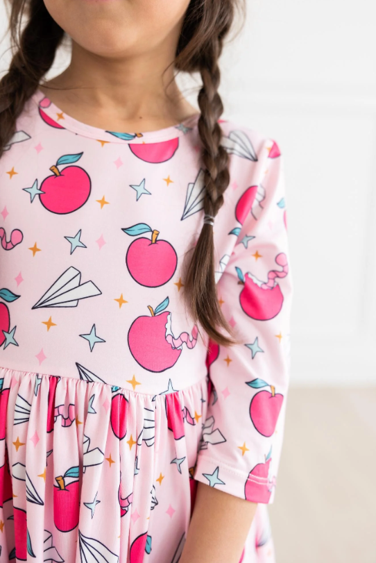 Star Student Pocket Twirl Dress