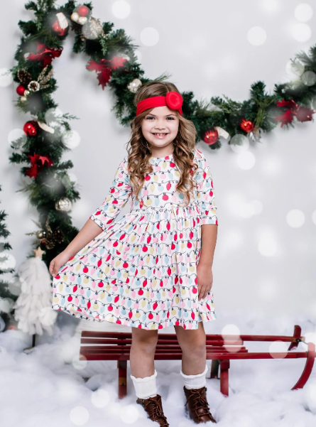 Merry & Bright Pocket Twirl Dress