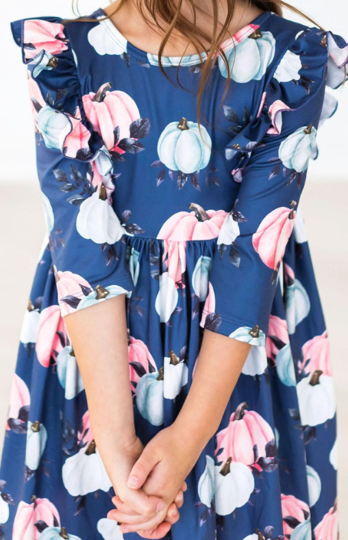 Gourdgeous Ruffle Twirl Dress