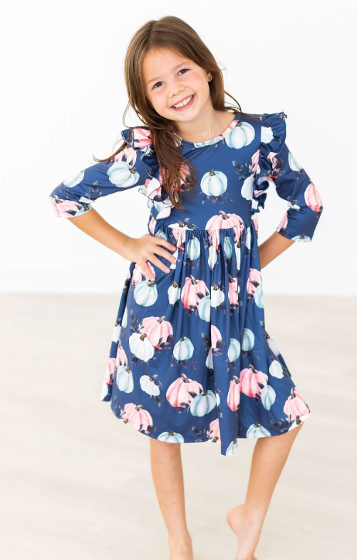 Gourdgeous Ruffle Twirl Dress