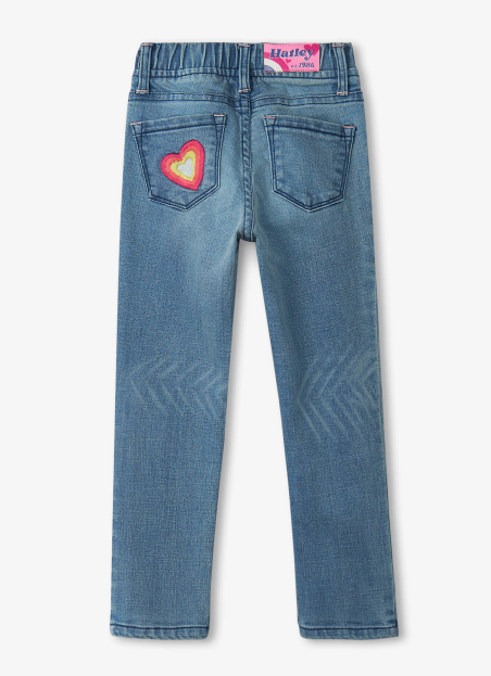 Pretty Patches Stretch Denim Jeans