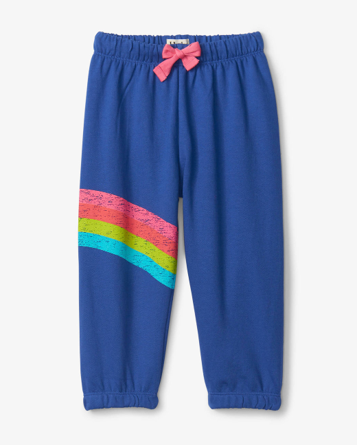 Rainbow Baggy Track Pants