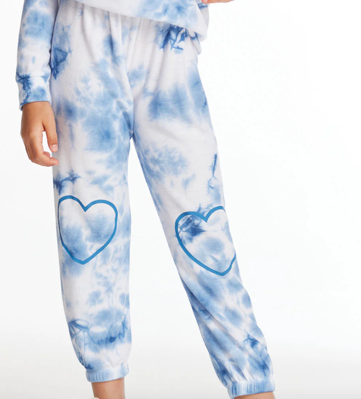 Denim Tie Dye Pant