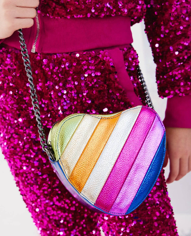 Rainbow Heart Purse