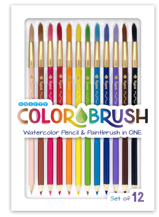 Colorbrush Watercolor Pencil & Paintbrush Set