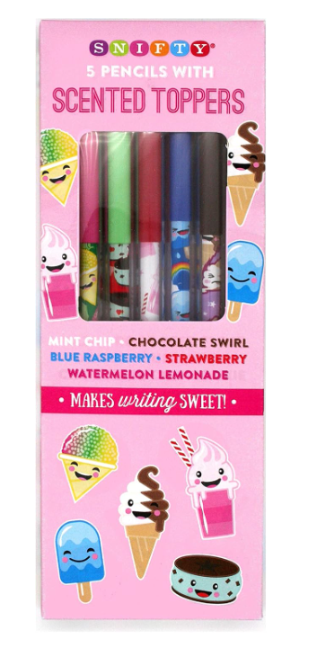 Sweet Scoops Scented Pencil Topper & Pencil Set