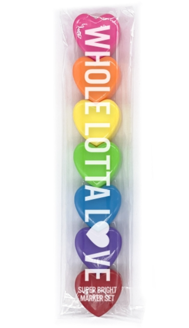 Whole Lotta Love Heart Stackable Markers