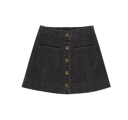 Denver Mini Skirt | Washed Black