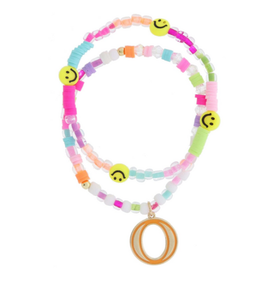 O Retro Bubble Beaded Bracelet Set