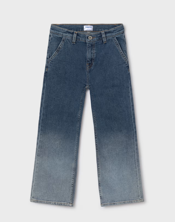 Gradient Wide Leg Jeans  | 7547