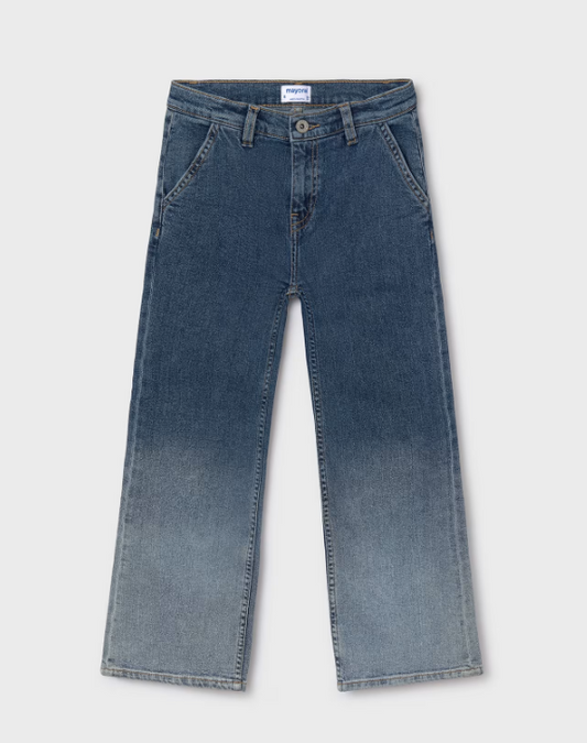 Gradient Wide Leg Jeans  | 7547