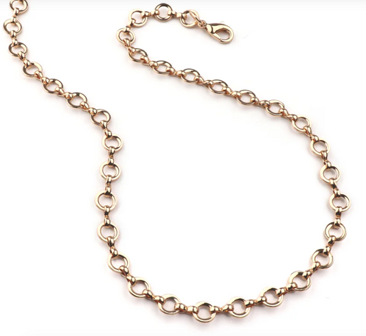 Gold Chain Choker Necklace