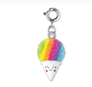 Rainbow Snow Cone Charm