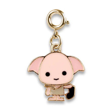 Gold Swivel Dobby Charm