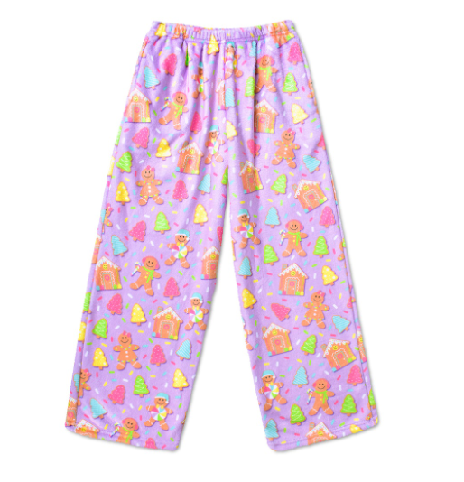 Joyful Gingerbread Plush Pants