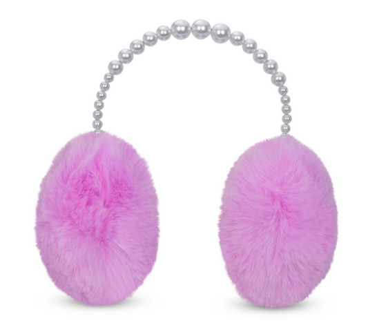 Lavender Pearl Ear Muffs