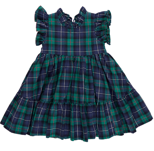 Green Tartan Jennifer Dress