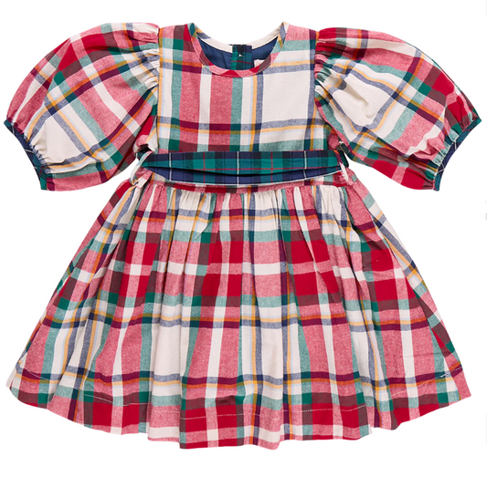 Holiday Tartan Ruby Dress