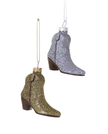 Glitter Cowboy Ornament