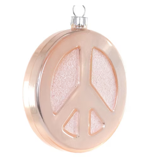 Peace Sign Ornament