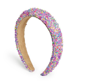 Purple Sprinkle Headband