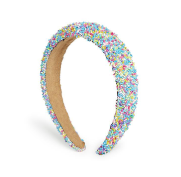 Blue Sprinkle Headband