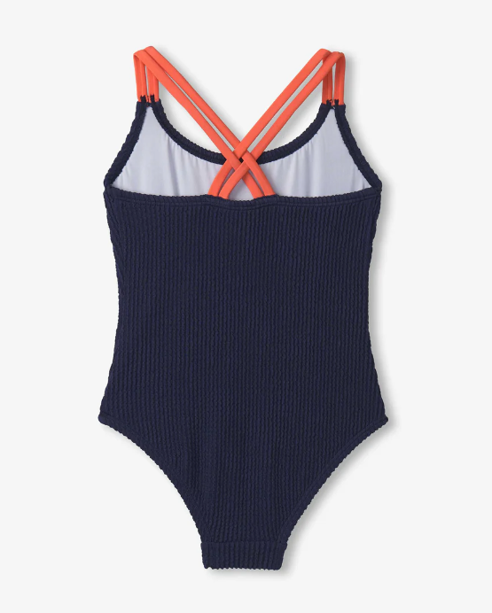 Patriot Blue Cross Strap Swimsuit