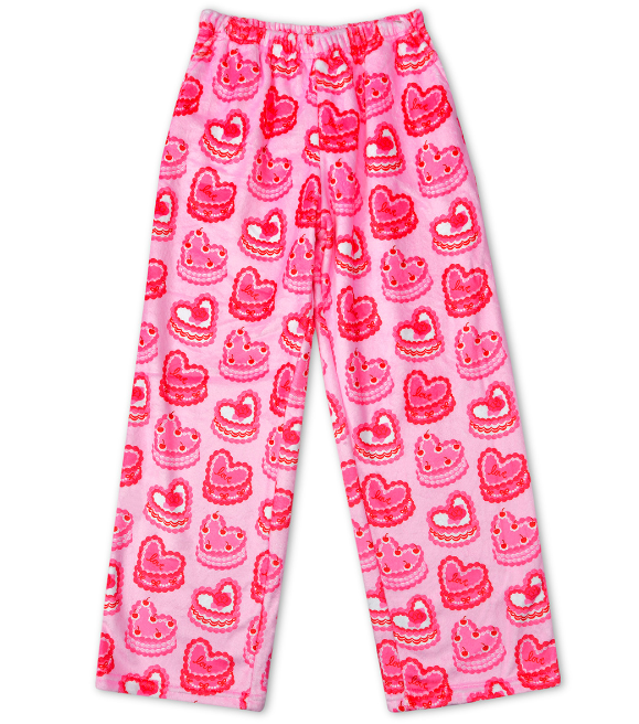 Heart Cakes Plush Pants