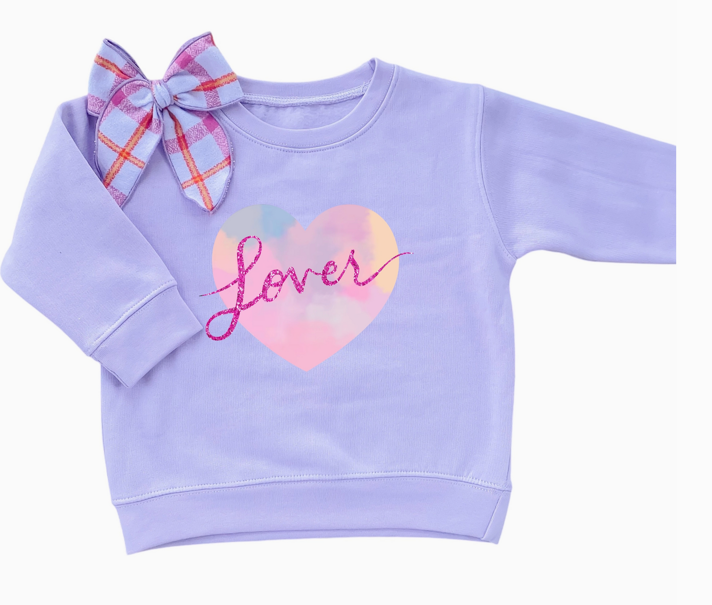 Lover | Girls Valentines Day Sweatshirt