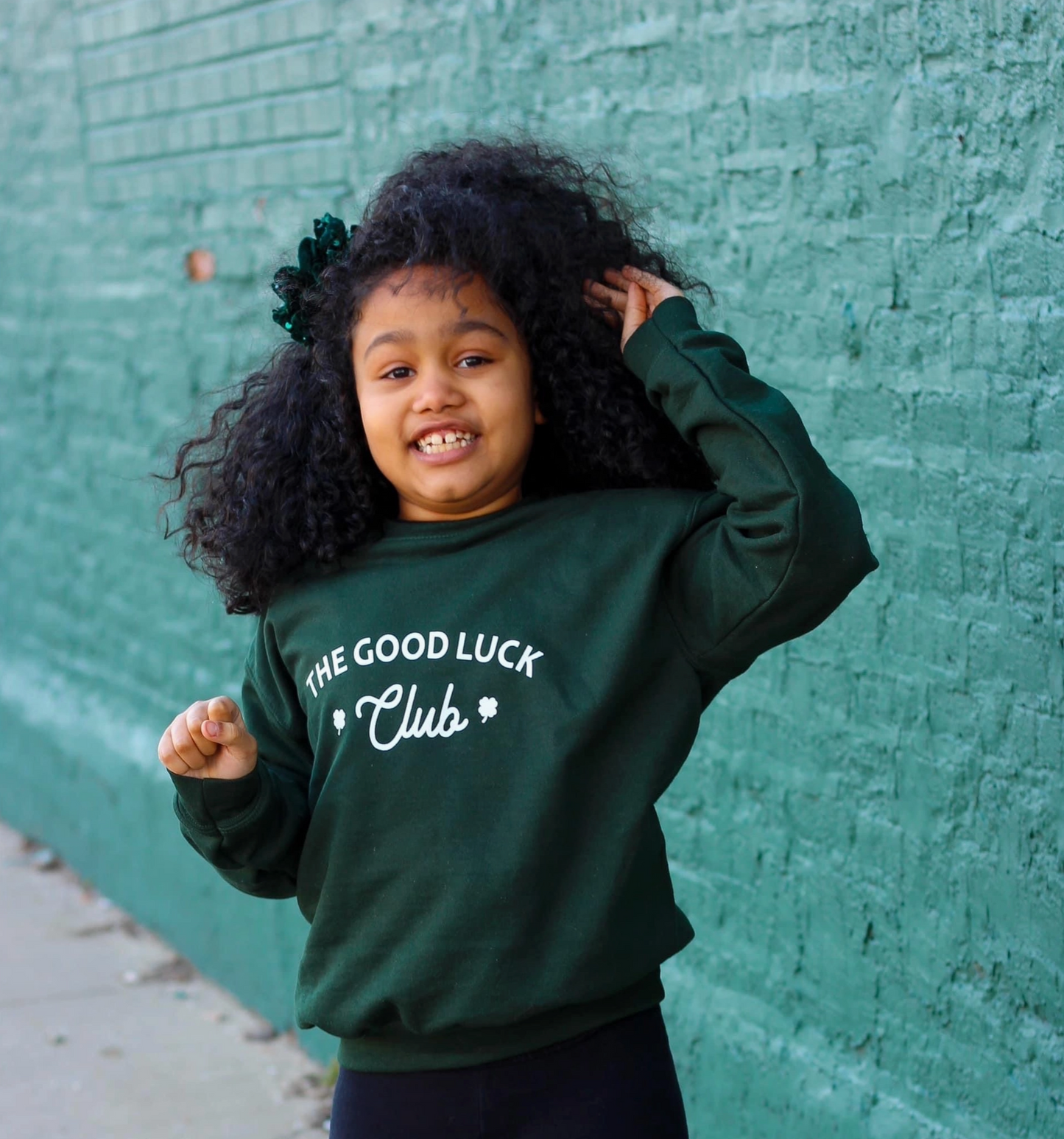 Good Luck Club | Kids St. Patrick's Day Sweatshirt