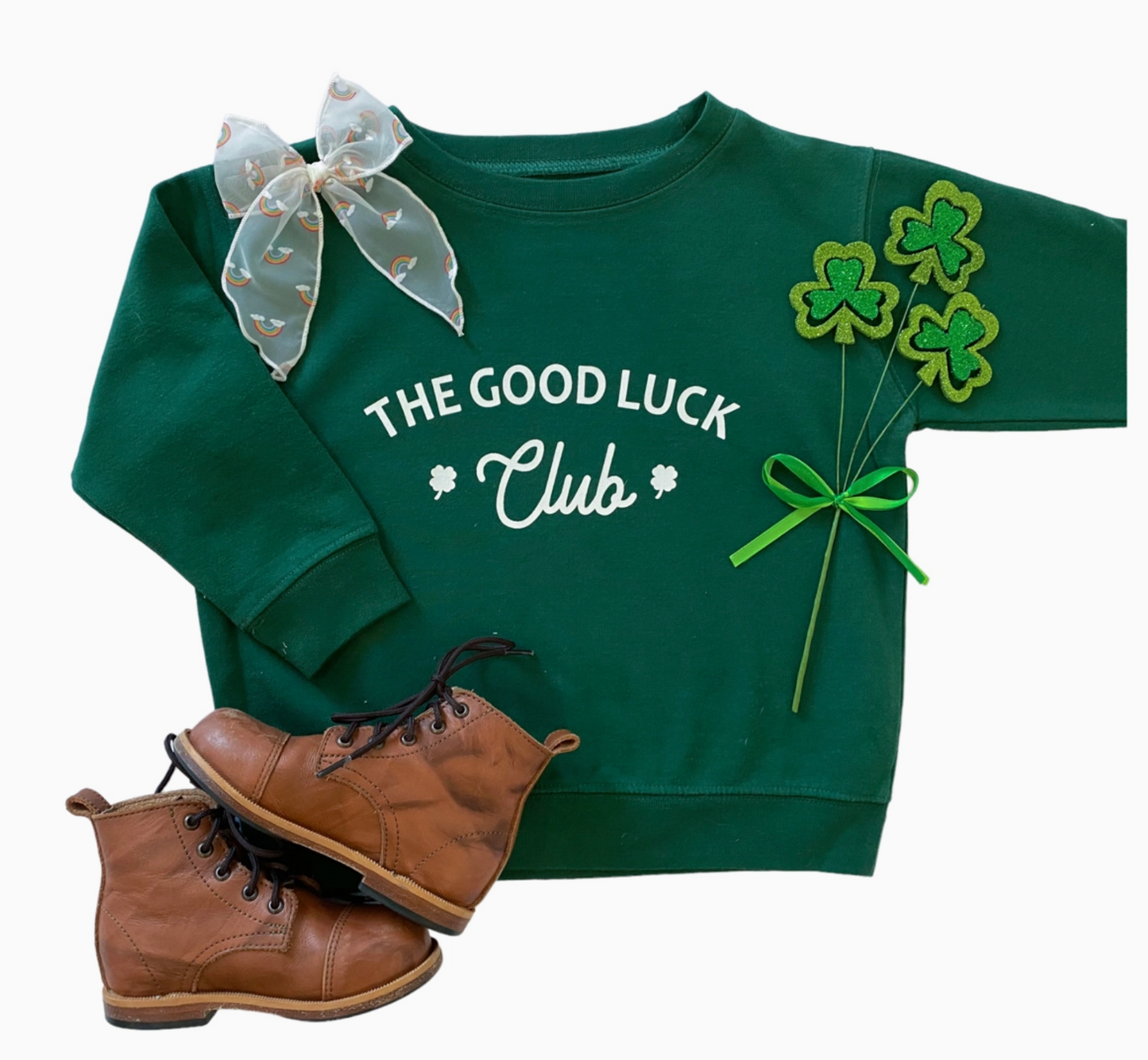 Good Luck Club | Kids St. Patrick's Day Sweatshirt