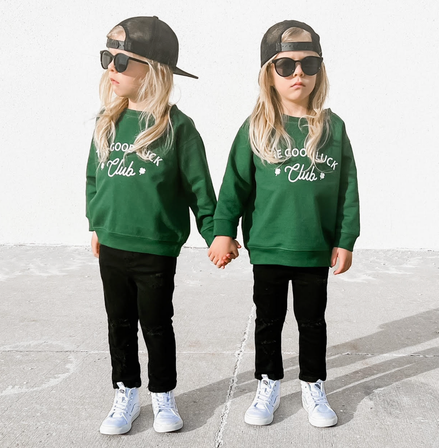 Good Luck Club | Kids St. Patrick's Day Sweatshirt