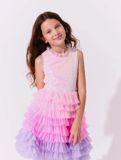 Dreamy Ombre Tulle Dress