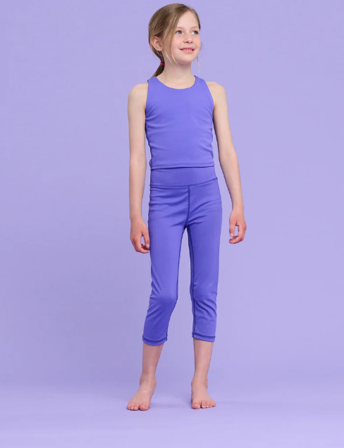 Purple Opulence Active Capris